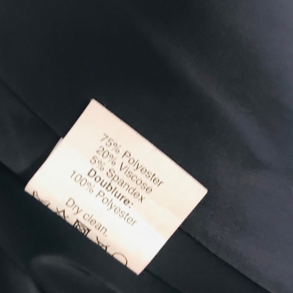 J Crew Navy Fluted Skirt - Picture 7 of 8